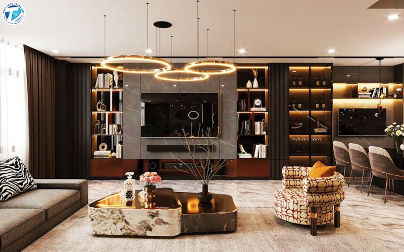 Thiết kế nội thất phong cách hiện đại